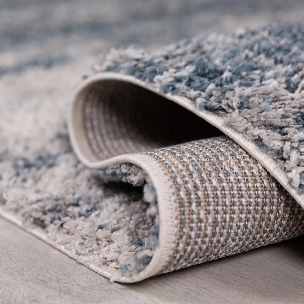 Modrý koberec 160x230 cm Dune Ombre – Flair Rugs