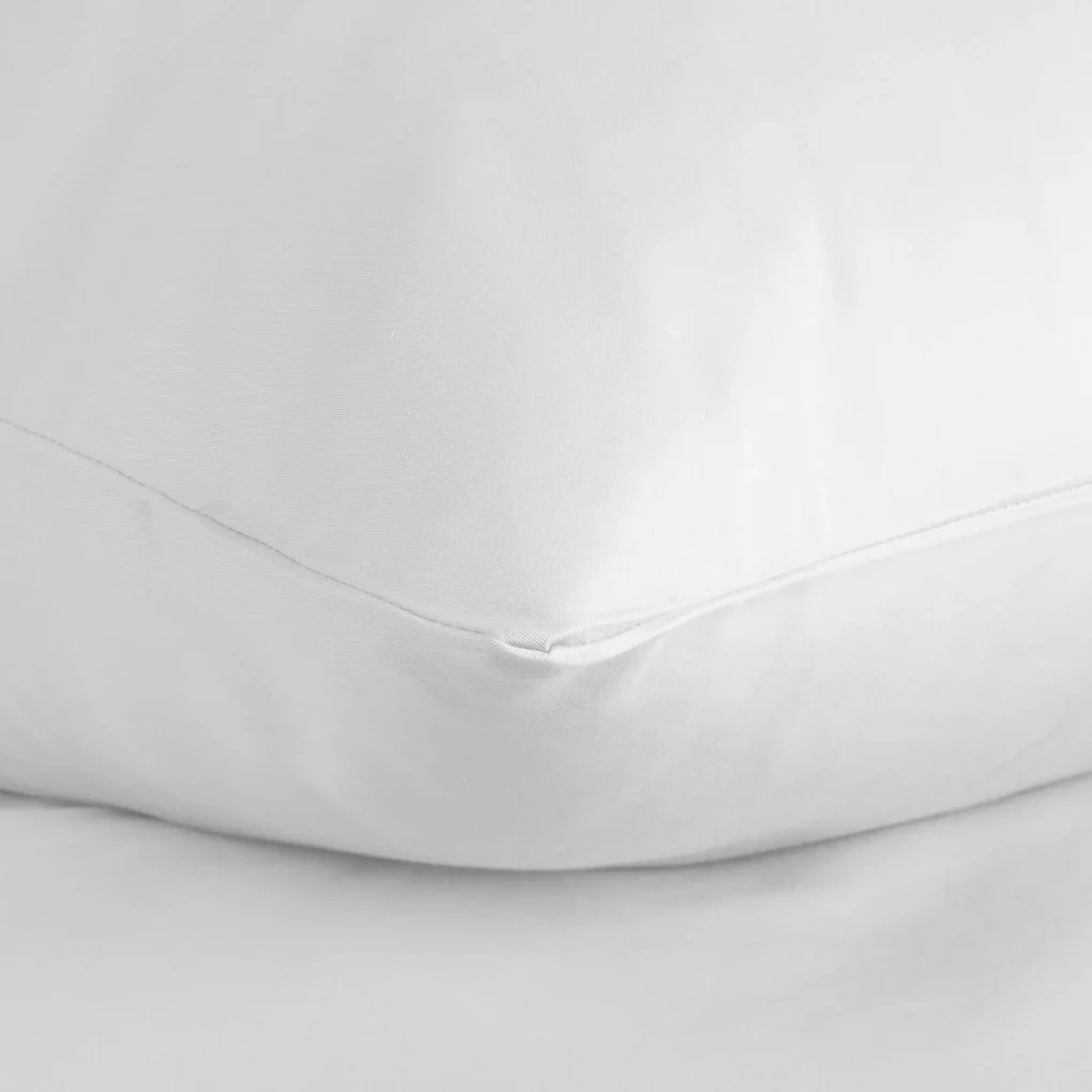 SATÉNOVÉ OBLIEČKY DINA 200X220 CM, 2KS 70X80 CM BIELE
