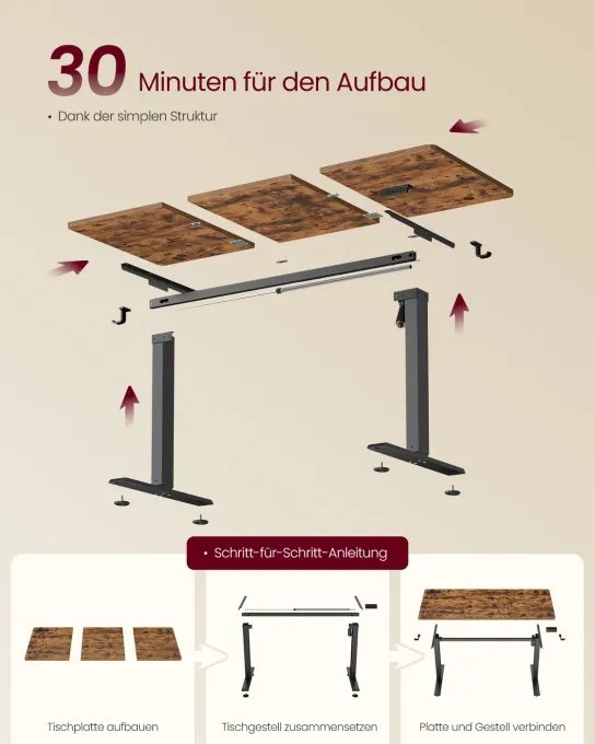Elektrický pracovný stôl LSD314KD03