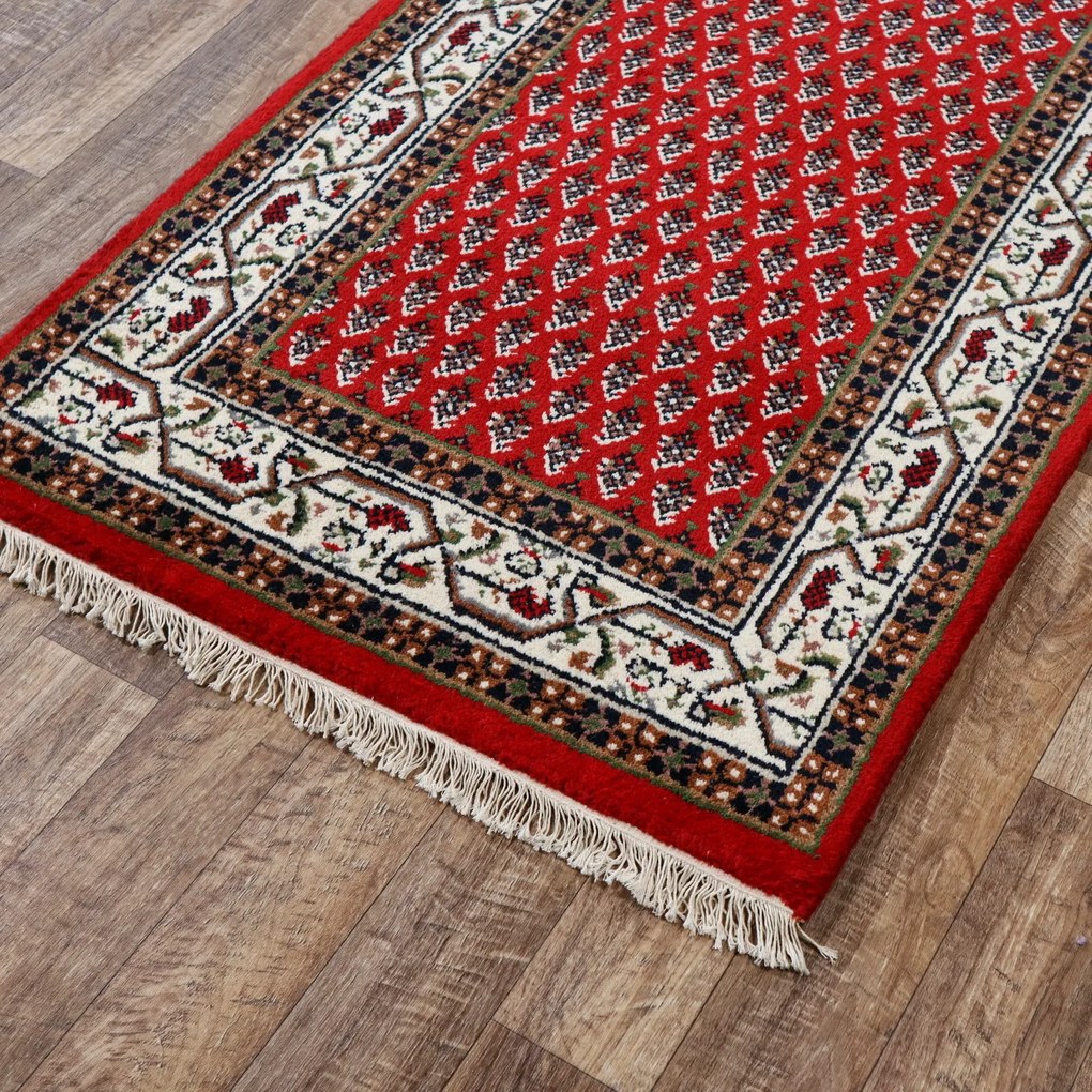 Kusový ručne tkaný koberec Mir red, 120x180, červená, obývacia izba, Asra