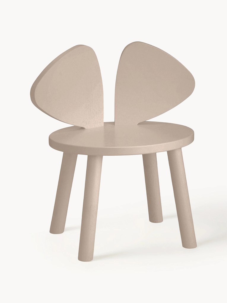 Drevená detská stolička Mouse