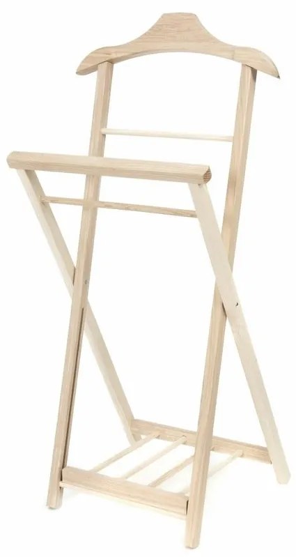 Nemý sluha Compactor Diego, prírodné drevo
