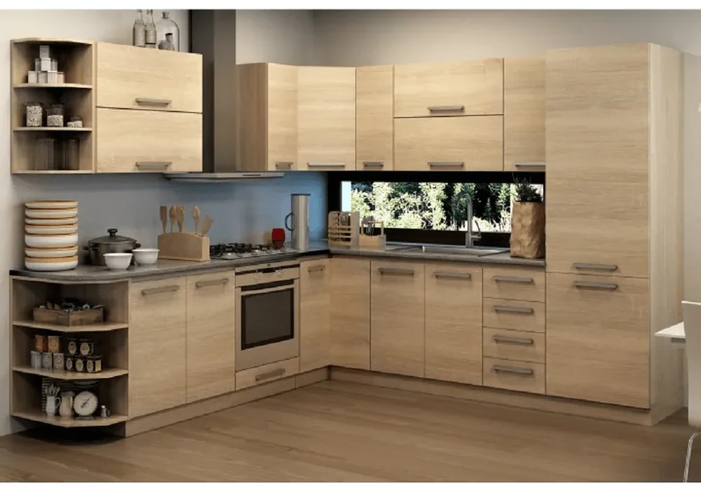 Kondela Spodná skrinka 80, dub sonoma, NOVA PLUS NOPL-064-0S