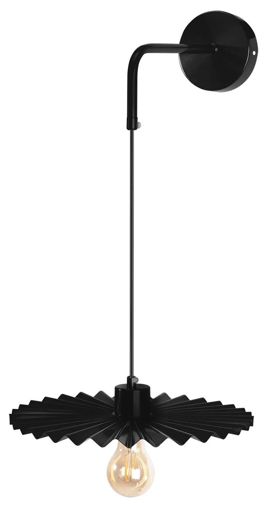 Toolight Toolight, nástenné svietidlo 30cm APP1355-1W, čierna, OSW-05665