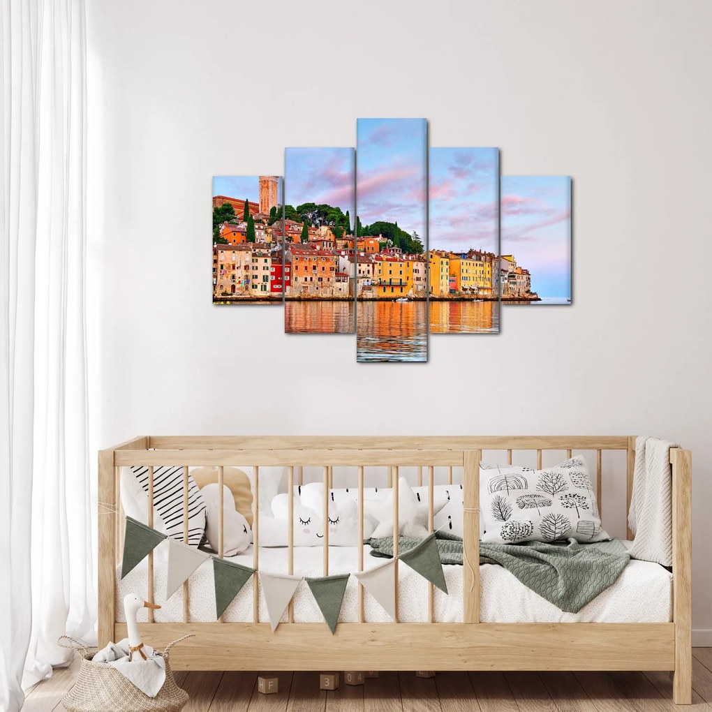 Obraz - Rovinj, Chorvátsko (150x105 cm)
