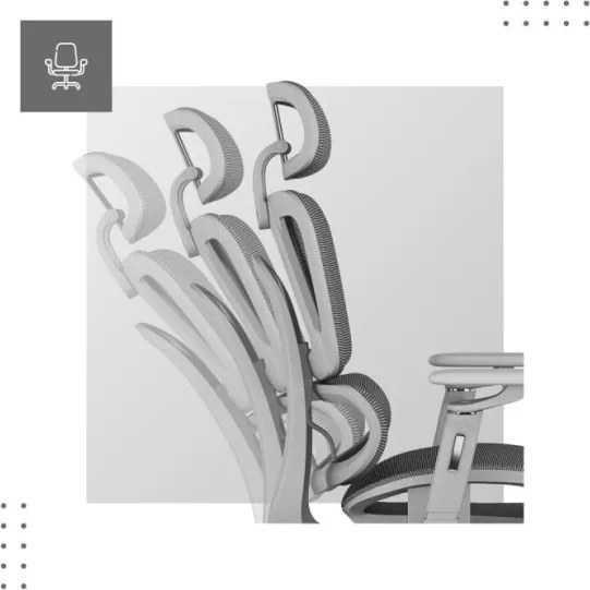 Kancelárska stolička Expert 7.9 Grey