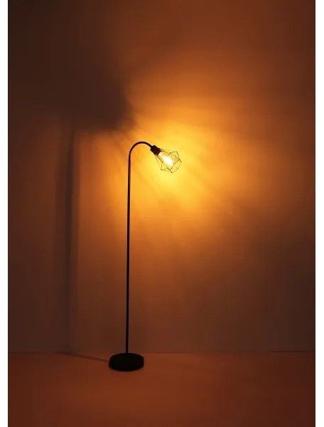 Globo 15351S - Stojacia lampa ISABELLA 1xE27/40W/230V