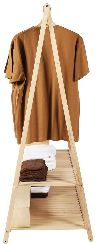 Drevený stojan na oblečenie RTB_L Buk