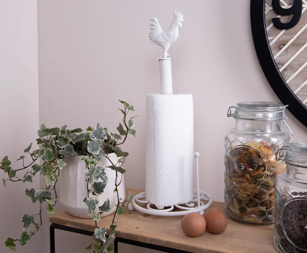 Stojan na kuchynské utierky s kohútikom - Ø 18*43 cm