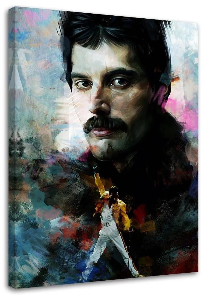 Gario Obraz na plátne Freddie Mercury Bohemian Rhapsody - Dmitry Belov Rozmery: 80 x 120 cm