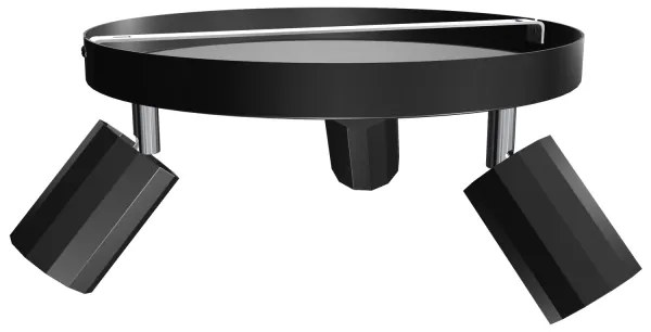 Bodové svietidlo BELLO 2xGU10/8W/230V čierna