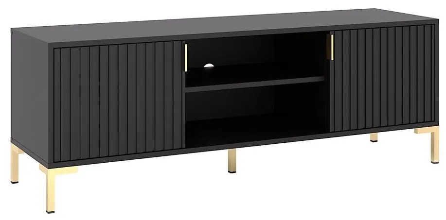 Televízny stolík FLOP čierny