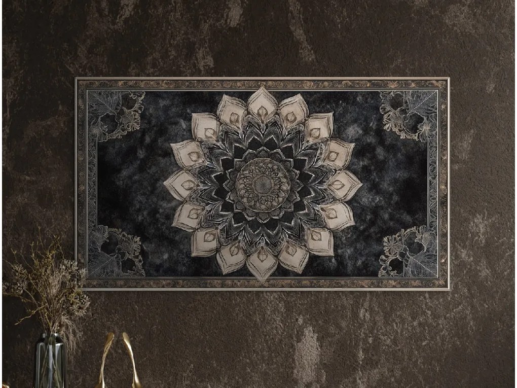 drevko | Mandala na stenu Hĺbka ticha 455 x 80 cm