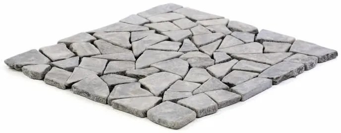 Divero Garth 792 mramorová mozaika sivá, 1 m2 - 30x30x1 cm
