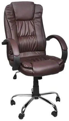 Malatec 8985 Kancelárska stolička EKO koža hnedá