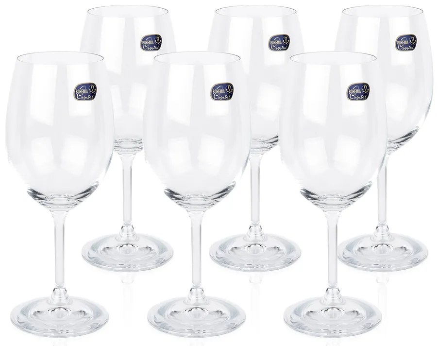 Poháre na víno Lara 350 ml, 6 ks
