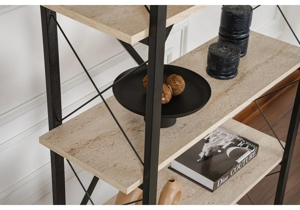 Regál Elysian Travertine and Black