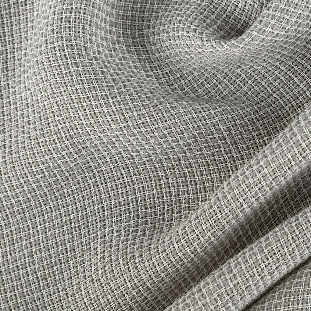ZÁVES NA KRÚŽKOCH CINDY 140X250 CM STRIEBORNÁ