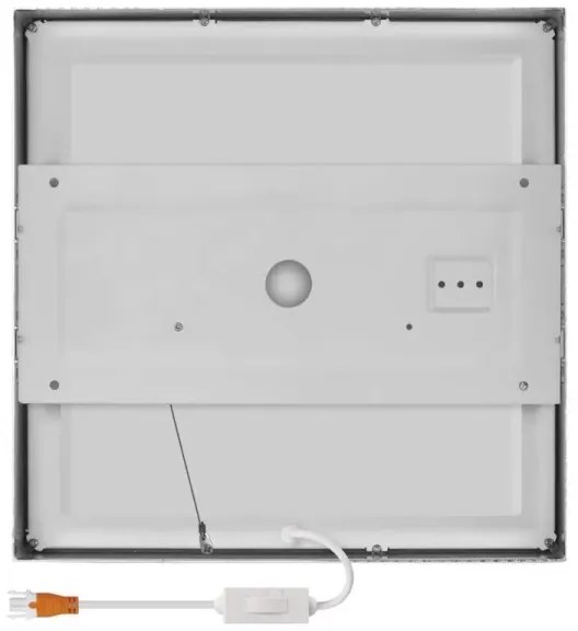 LED Stropné svietidlo LED/28,5W/230V 3000/3500/4000K 30x30 cm chróm