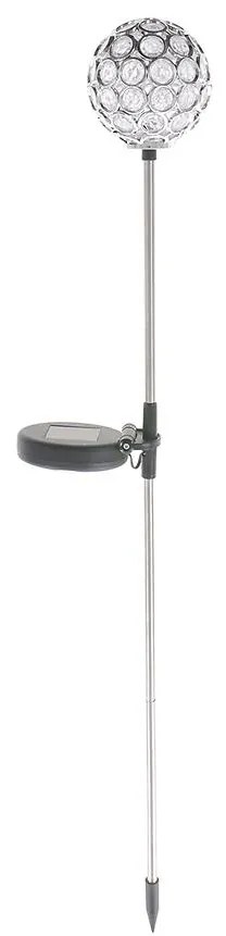 Solárna lampa guľa ST80027 RGB