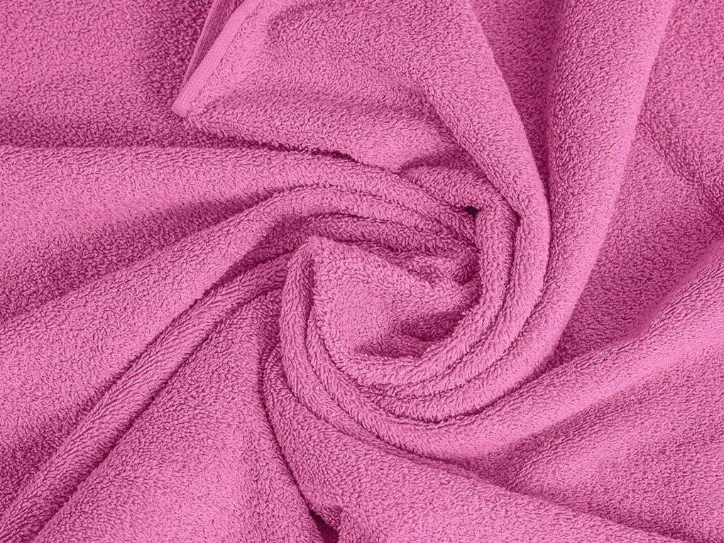 Osuška CLARYSSE ELEGANCE 70x140 cm ružová, 100% bavlna
