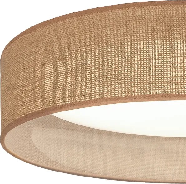 BRILAGI - LED stmievateľné svietidlo VELVET SM. VARI 36W/230V 3000-6500K pr. 55 cm béžové + diaľkové ovládanie