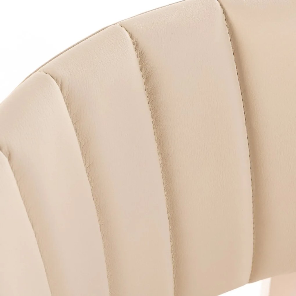 MARY UP DREVENÁ STOLIČKA beige