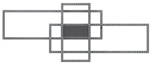 Zuma Line MX7907-3B-3BT- LED Stropné svietidlo ERVI LED/52W/230V 2700-6000K čierna