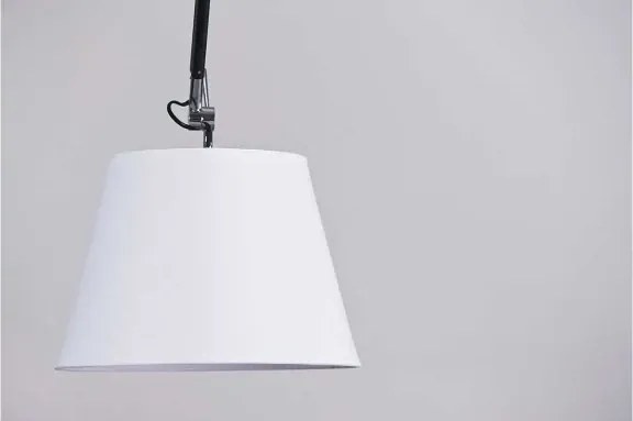 Dizajnové nástenné svietidlo Zyta S čierne/strieborná