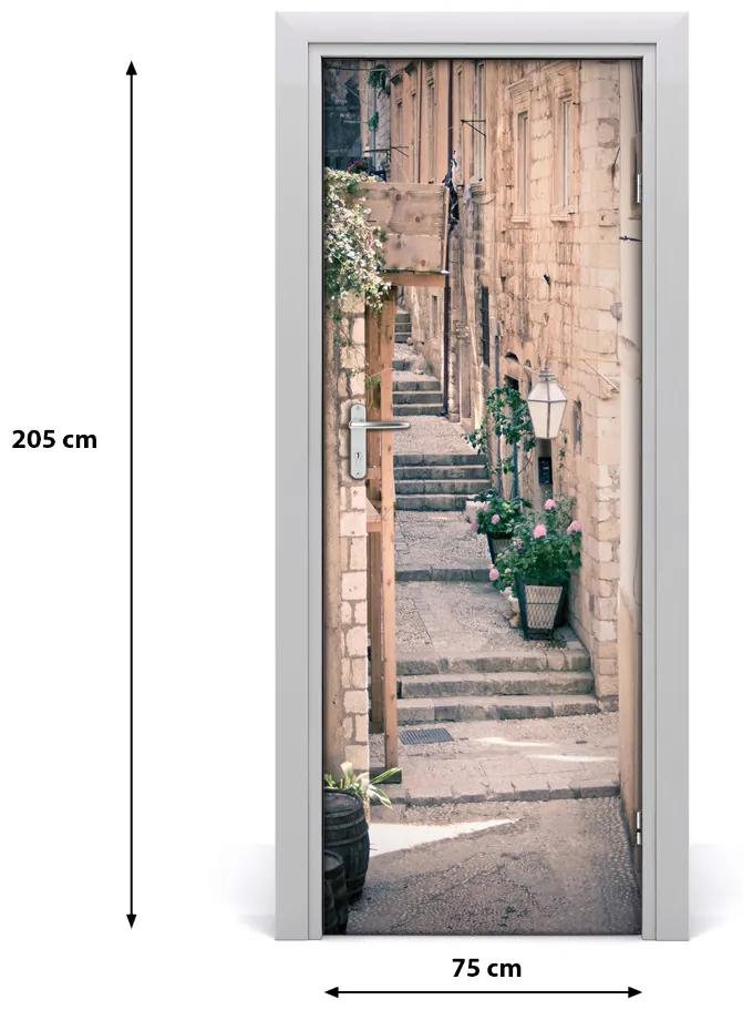 Fototapeta samolepiace dvere Dubrovník Chorvátsko 75x205 cm