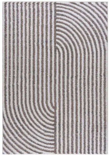 Dizajnový koberec v béžovej farbe Athos Šírka: 200 cm | Dĺžka: 300 cm