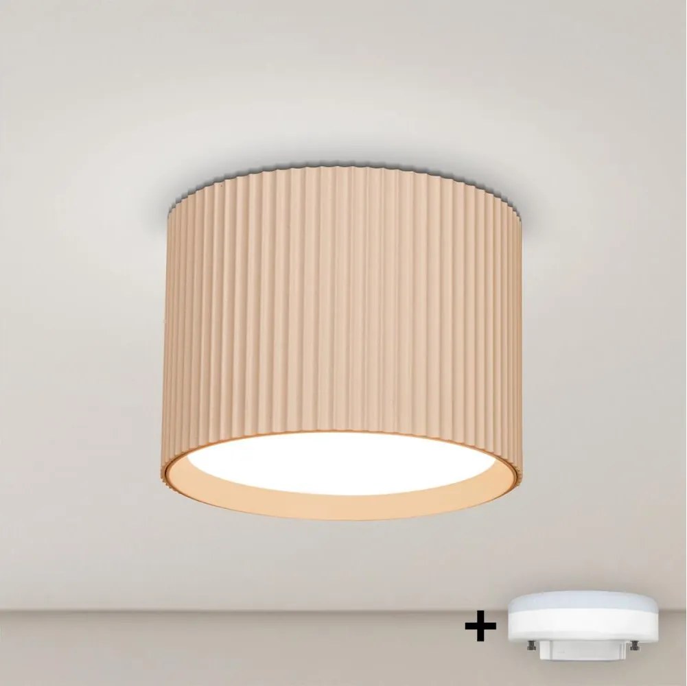 BRILAGI - LED RGB stmievateľné bodové svietidlo STRIPY 1xGX53/14W/230V 60x82 mm Wi-Fi Tuya béžová