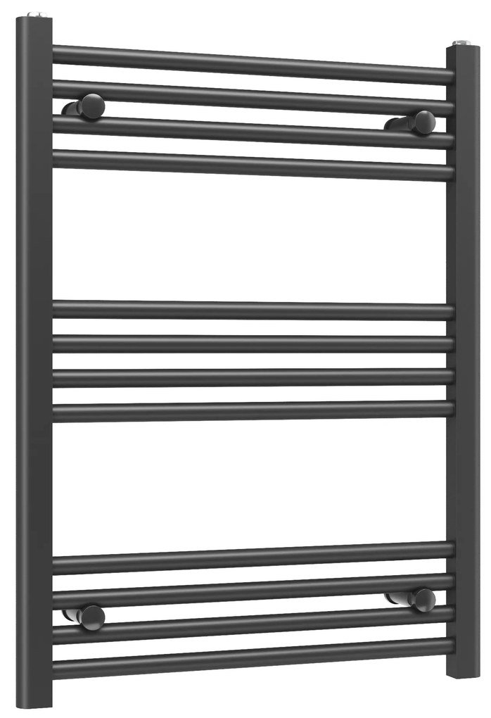 Erga Basic, vykurovacie teleso 800x600 mm, 370 W, čierna, ERG-LAV-BASIC-8060-BK