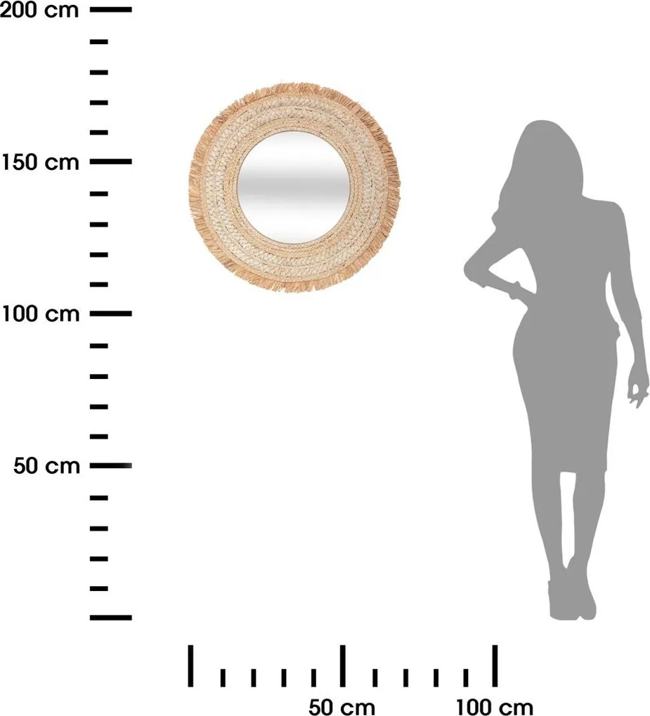 Zrkadlo Rama, hnedé