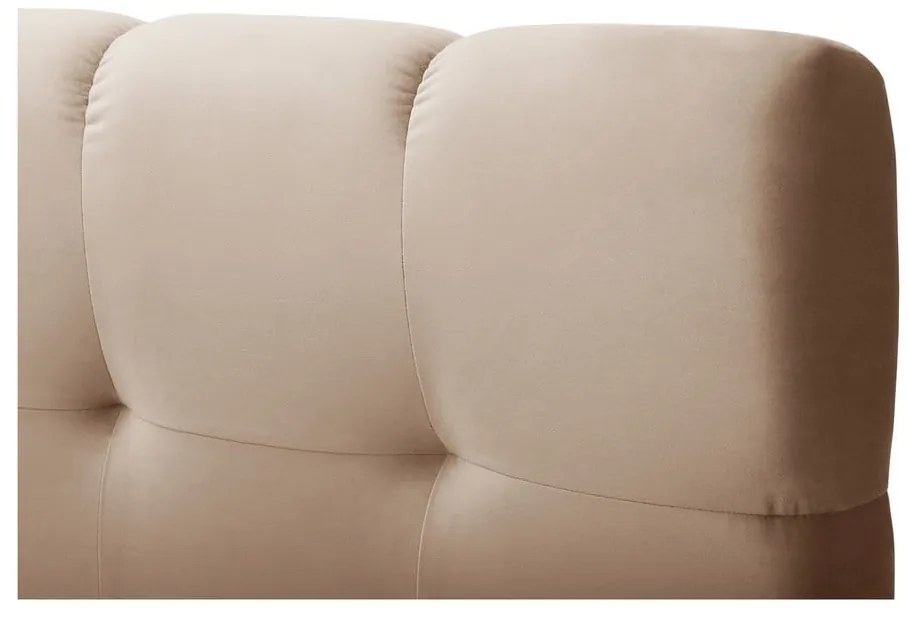 Svetlohnedá boxspring posteľ s úložným priestorom 160x200 cm Bali – Cosmopolitan Design