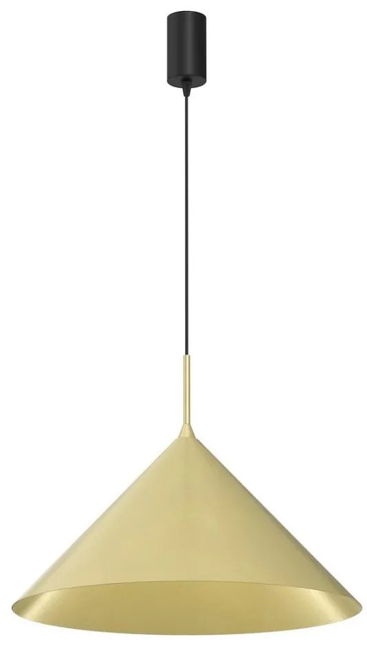 Závesný luster na lanku CAPITAL 1xGX53/15W/230V, priemer 46 cm, zlatá