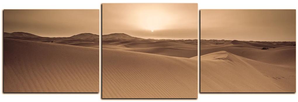 Obraz na plátne - Púšť Sahara - panoráma 5131FD (120x40 cm)