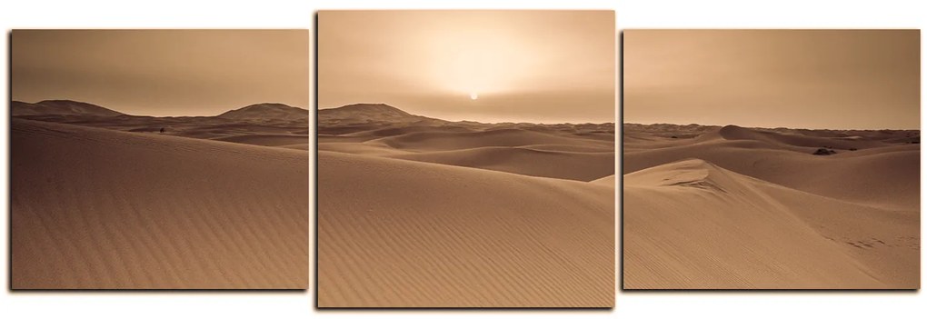 Obraz na plátne - Púšť Sahara - panoráma 5131FD (150x50 cm)