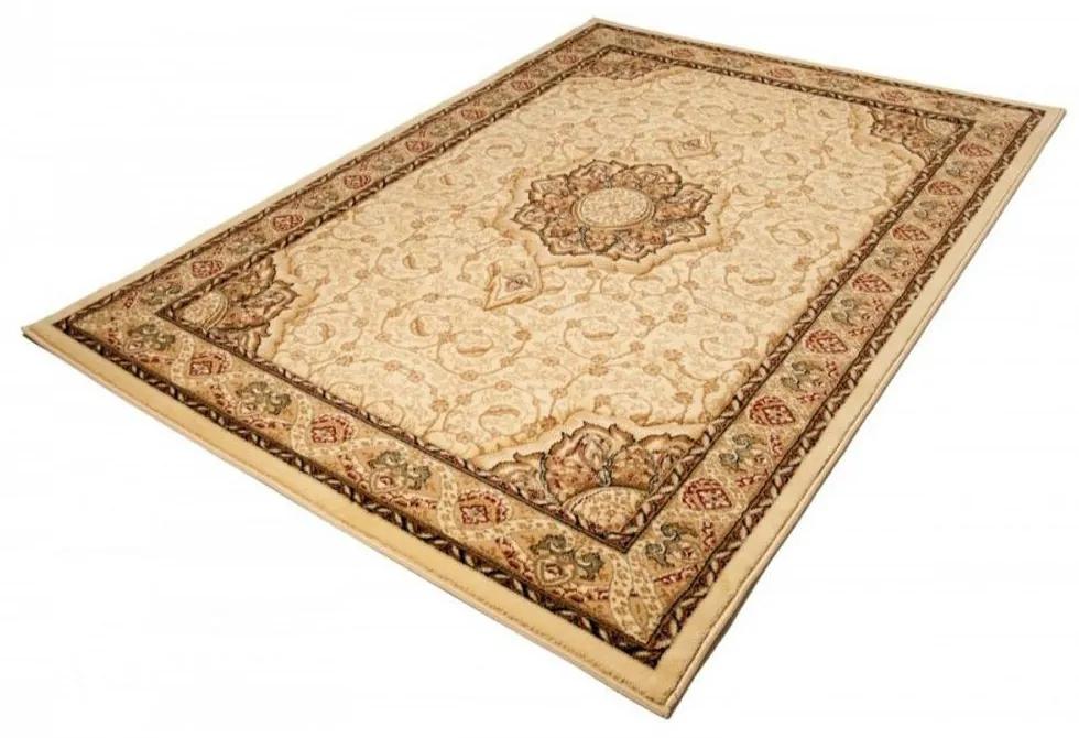 Kusový koberec klasický vzor 2 béžový 160x220cm