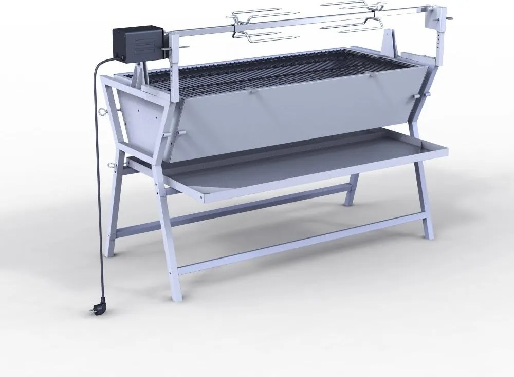 Gril s elektrickým ražňom AVENBERG FERKEL