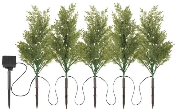 LED solárna dekorácia 50xLED/3W/1,2V 600 mAh IP44