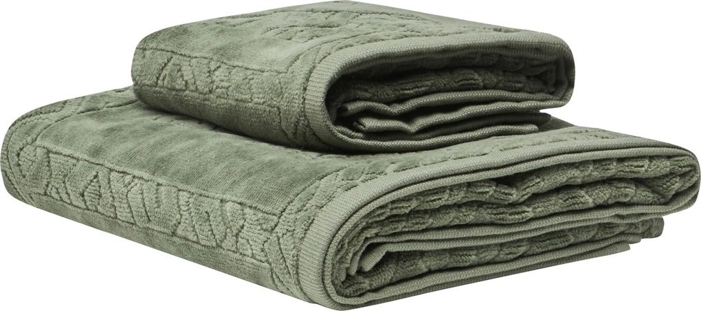 XXXLutz SADA FROTÉ UTERÁKOV, zelená Diesel - Kúpeľňový textil - 004113001503