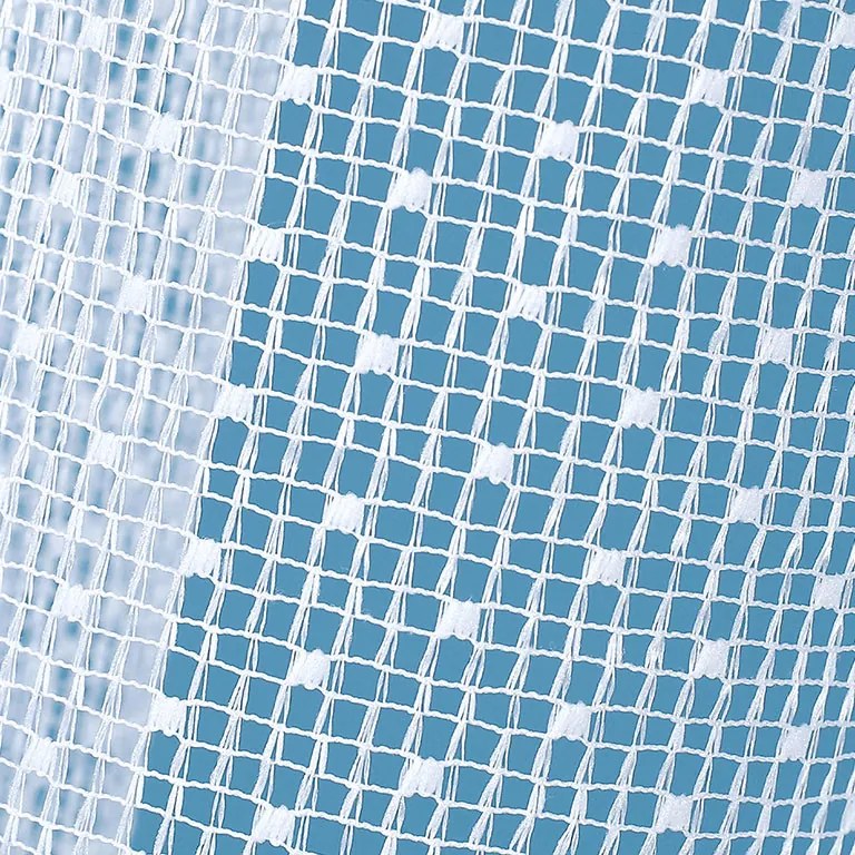 Goldea žakárová záclona - vlnky - metráž 120 cm