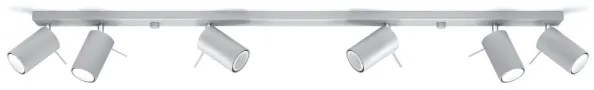 Sollux SL.0454 - Stropné bodové svietidlo RING 6xGU10/10W/230V