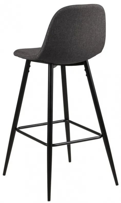 Barová stolička Wilma sivá