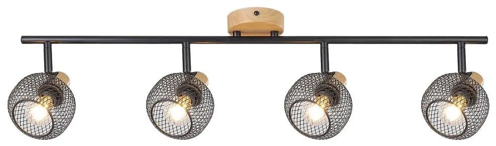 Rabalux 3130 - Bodové svietidlo GRENDEL 4xE14/40W/230V RL3130