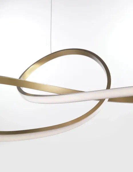 LED luster Fusion 72 zlaté