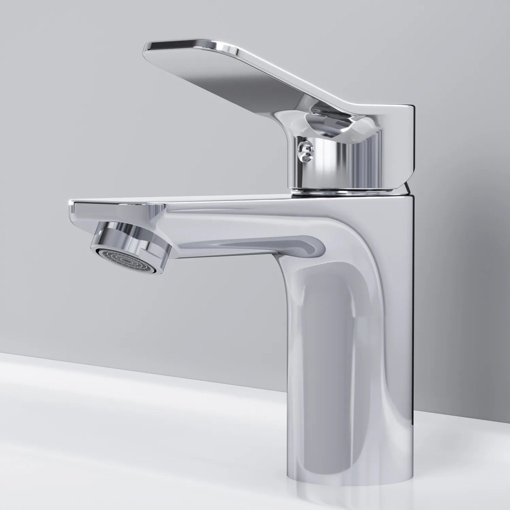 Umývadlová batéria AM.PM X-Joy FXA82100 jednopáková s odtokovým ventilom, chróm