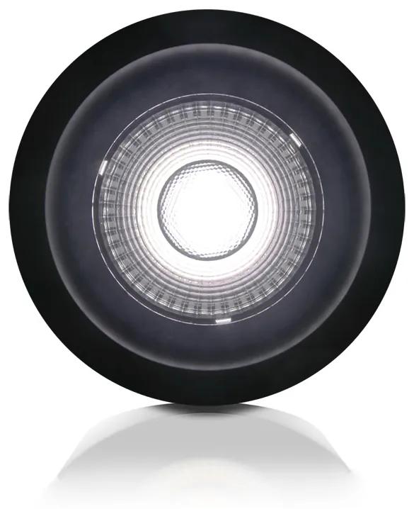 LED2 Vonkajšie prisadené stropné LED osvetlenie ROLO MAX, 13W, teplá biela, okrúhle, antracitové, IP65