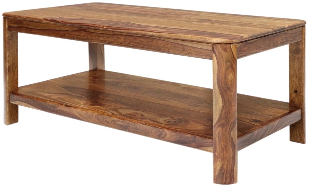 furniture-nabytek.cz - Konferenční stolek výška 60 cm z masivu palisandr 110x60x60